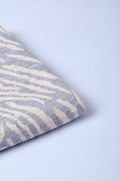 Sebir Moda Şal tricotat cu model zebră