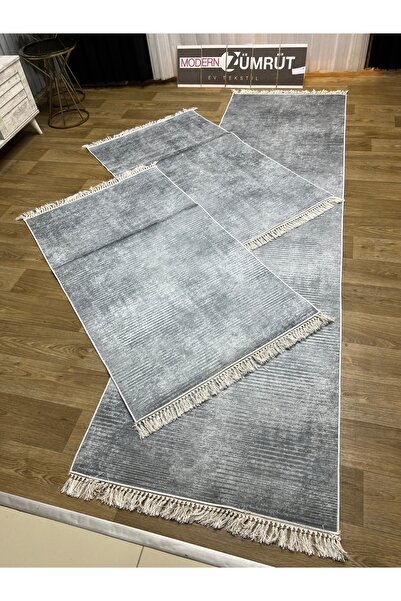 Zümrüt Ev Tekstil Dijital Baskılı Makinede Yıkanabilir Dot Taban Yatak Odası ...