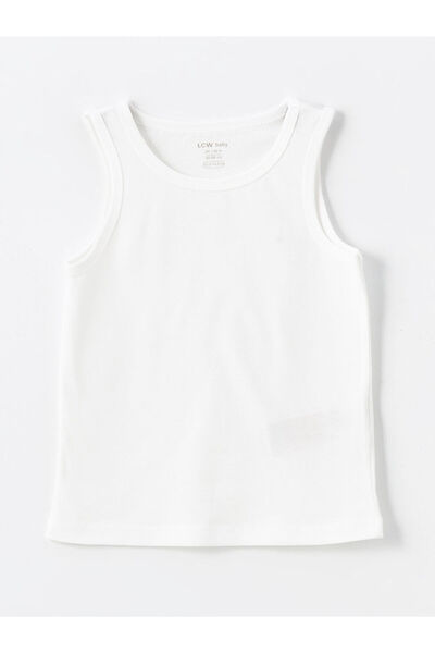 LC Waikiki Crew Neck Sleeveless Baby Boy Undershirt