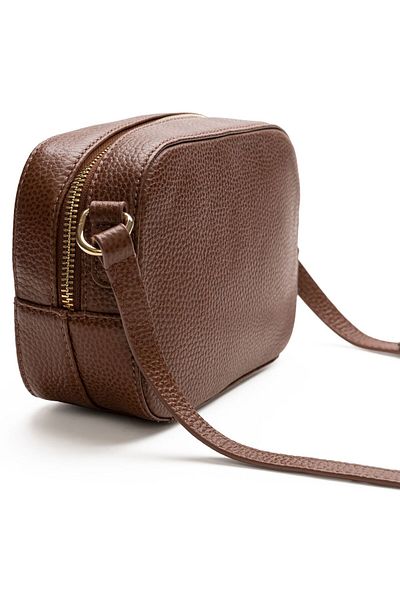 Lazarotti Bologna Leather Umhängetasche Leder 19 cm