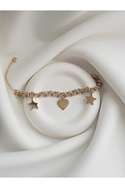 minnejewelry سوار من الفولاذ / سوار من الفولاذ على شكل نجمة / سوار من الفولاذ...