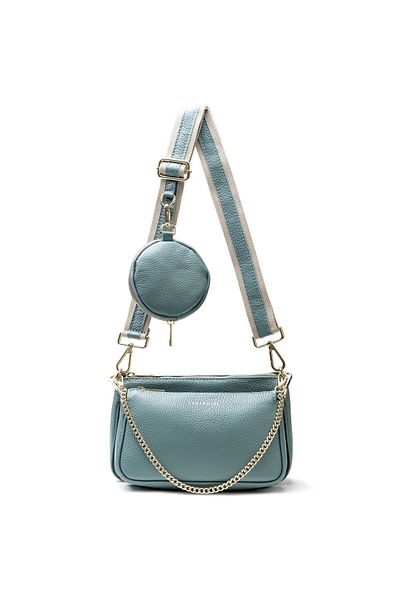 Lazarotti Piele Milano Umhängetasche Leder 23 cm