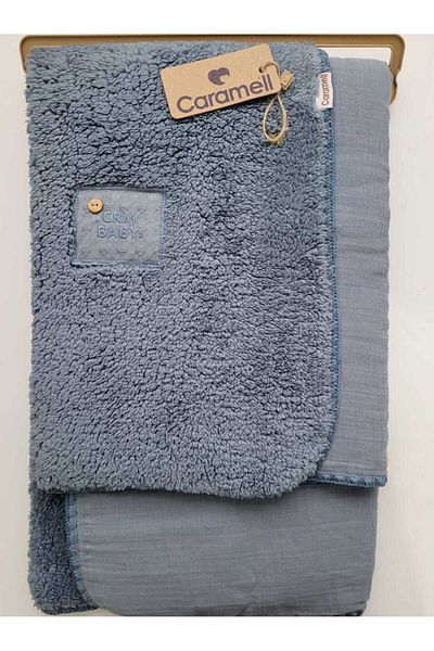 Caramell Incibaby Welsoft & Muslin Healthy Soft Baby Blanket