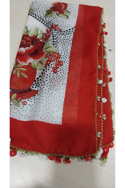 Papatyam Handwork Needle Embroidered Writing/Ribbon Embroidery Yemeni /Needle Embroidered Lure/Needle Embroidered Muslin/Hand Knitted/