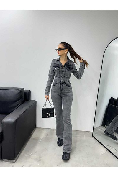 Vovikon Salopetă spaniolă KN cu jachetă din denim