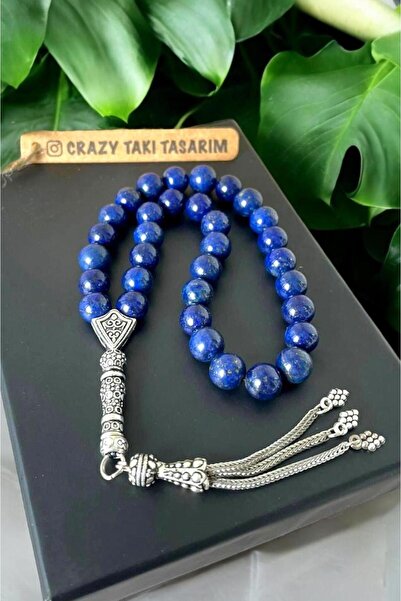 CRAZY TAKI TASARIM Lapis Lazuli 33-Piece Rosary