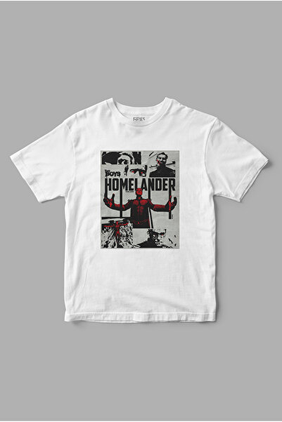 Gries Tricou cu imprimeu „Homelander” pentru băieți