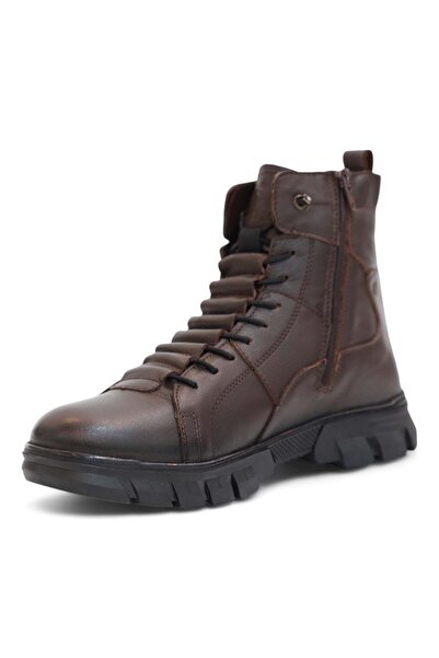 Hammer Jack 2103 Anatomical Sole Genuine Leather Zippered Men's Sports Boots