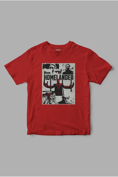 Gries Tricou cu imprimeu „Homelander” pentru băieți