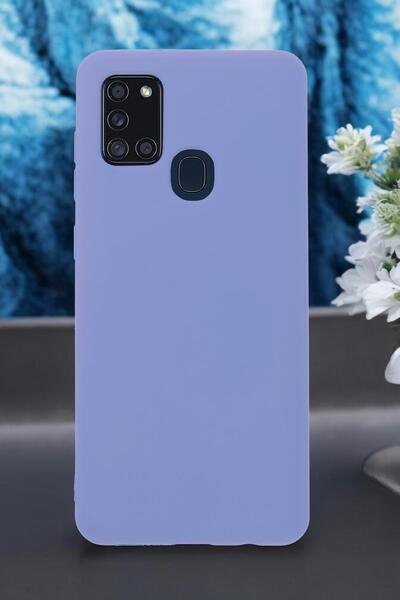 mooodcase Samsung A21s Uyumlu Premium Silikonlu Lansman Telefon Kılıfı