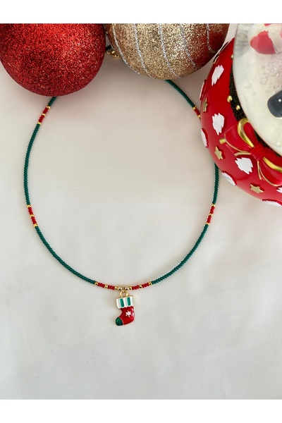 mibrillo Yeni Yıl Charm Yılbaşı Kolye