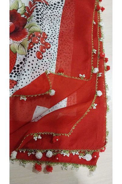 Papatyam Handwork Needle Embroidered Writing/Ribbon Embroidery Yemeni /Needle Embroidered Lure/Needle Embroidered Muslin/Hand Knitted/