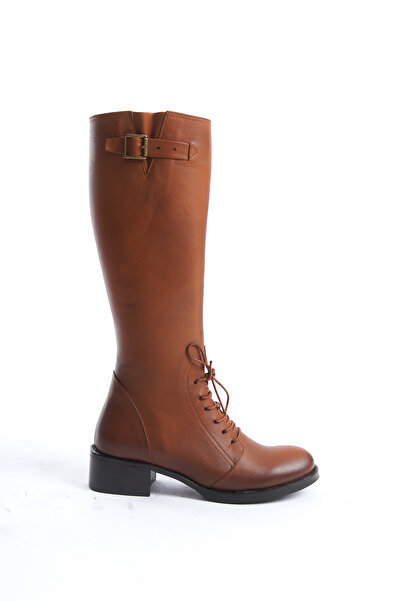 Elile Shoes Hakiki Deri Kışlık Kadın Çizme 33-34-35-41-42-43-44-45 Numara