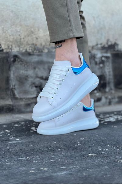Wagoon WG095 White Sax White Tb Ανδρικά Casual Παπούτσια