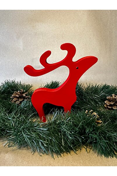 arkt غزال الرنة الأحمر ذو الطابع العاملي، 10 سم، قطعة ديكور أنيقة وممتعة