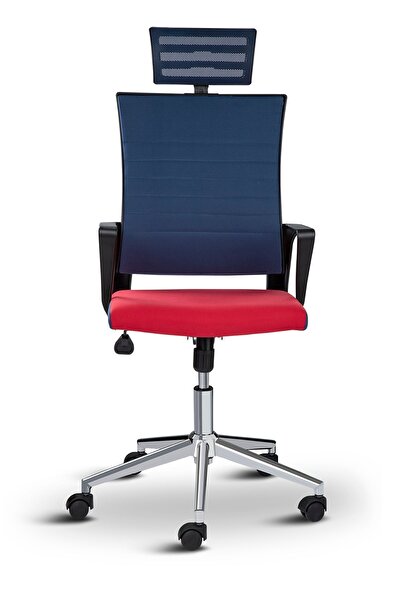 Asbir Mobilya Rigel Başlıklı | Ofis Koltuğu | Metal Ayaklı | Çalışma Koltuğu | Ofis Sandalyesi