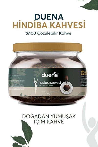 Duena HİNDİBA KAHVESİ DETOX KAHVE 1 AYLIK ( 60 KULLANIM ) Net 150 gr.