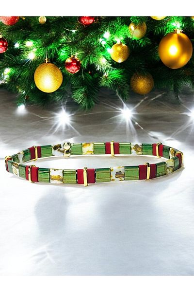 NAZLI TAKILAR "Bohemian Rhapsody" New Year's Colorful Elastic Bracelet