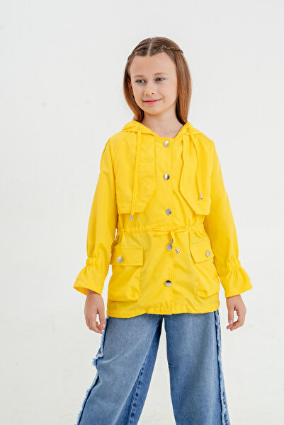 GİYİCEM Kabanica sa elastičnim rukavima za devojčice 1654