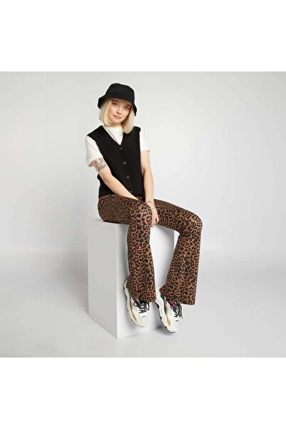 KIABI Knitted waistcoat black