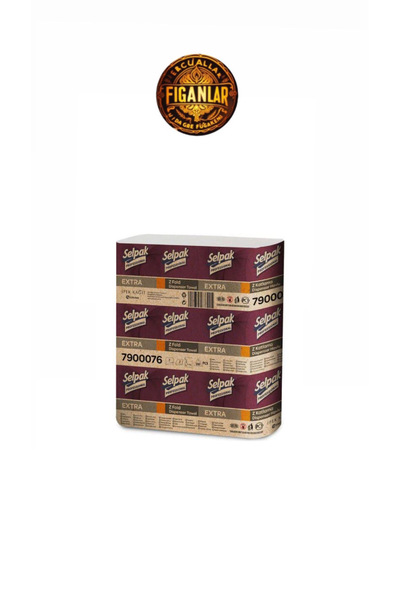 figanlar ambalaj Extra Z Katlama Peçete 400 Adet 200 'lü X2 Paket