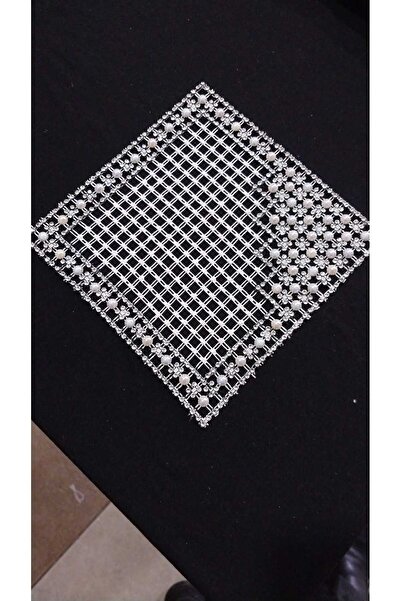 Papatyam 6 Pieces Cream Beaded Living Room Set - Pulley and Lace Detail