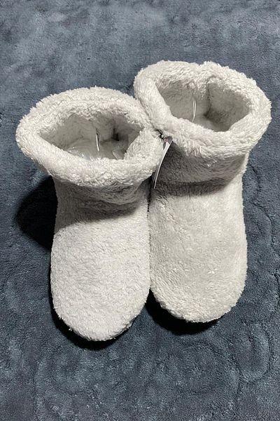 fluffy Γυναικείες λούτρινες μπότες για το σπίτι