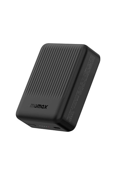 Momax Q.Mag Minimal 2 Wireless Magnetic Battery MagSafe 10000mAh - Black