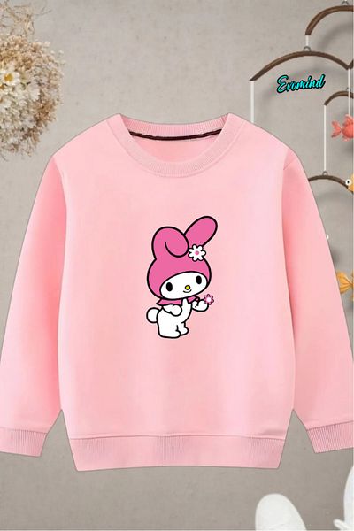 Evomind Children's Printed Cycling Neck Sweatshirt