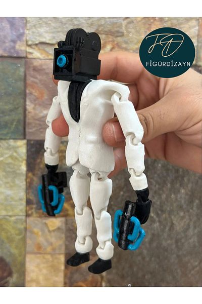 FigürDizayn Skibidi Toilet - Scientific Cameraman