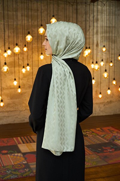 İpekhan Yaz Işıltısı Koleksiyonu İpeksi Jakar Şal Çağla 9014-21