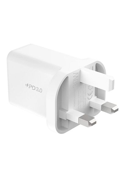 Momax Mini Wall Charger 30W PD Port - White