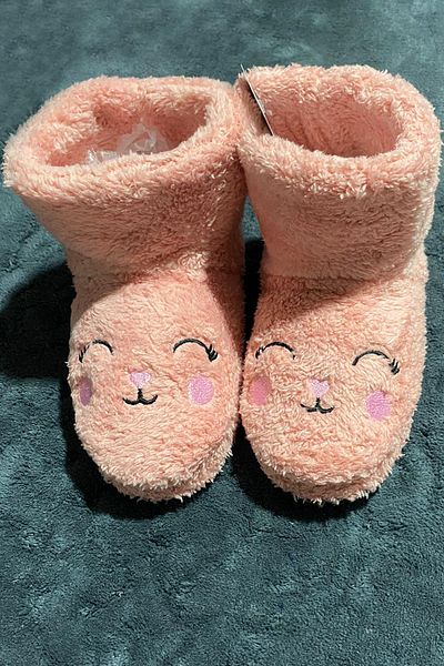 fluffy Детски ботуши за бродиране с плюшено мече