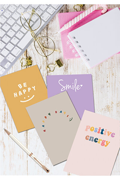 Fly Notes 4'lü Çizgisiz Defter Seti 13 X 20cm 64 Sayfa Okul Defteri Anı Defteri Hediyelik Defter Notebook Seri