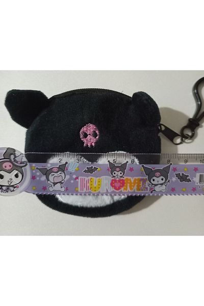 nihonwosekai Sanrio Kuromi Mini Plush Wallet