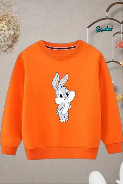 Evomind Children's Printed Cycling Neck Sweatshirt