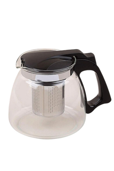 Efsoon Organics إبريق شاي زجاجي مع مصفاة 1250 مل