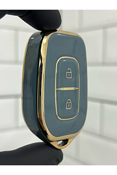 BARKAS ELEKTRONİK Husa pentru chei Renault Symbol Trafic fără întrerupător Nano Gri