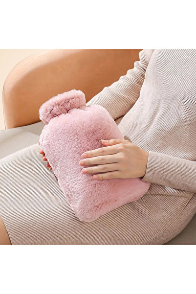 Kiesa Peluş Kılıflı Sıcak Su Torbası 2 lt Kare Yumuşak Yıkanabilir