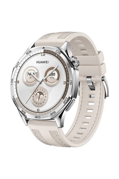 Sneezy حزام سيليكون منسوج أنيق مع مشبك معدني وتفصيل خياطة متوافق مع ساعة Huawei Watch GT5 مقاس 46 ملم