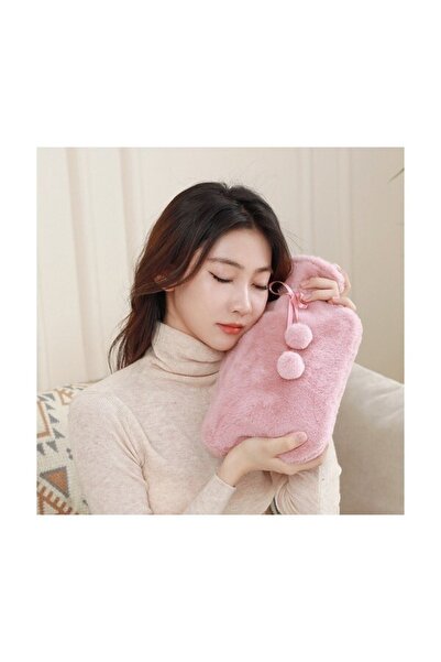 Kiesa Peluş Kılıflı Sıcak Su Torbası 2 lt Kare Yumuşak Yıkanabilir