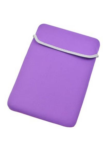 Taimi Butterfly Design Padded Laptop and Tablet Bag 10 Inch double face pink and purple colors