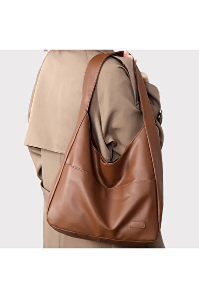 Nevnihal Kadın Omuz Askılı Retro Tote Çanta