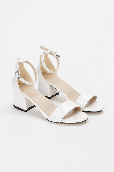 UYEGE Capital Series Single Strap Ankle Buckle Women's Heeled Evening Dress Shoes