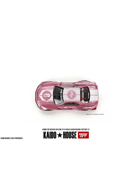 mini gt Kaido House Nissan Skyline GT-R (R34) KAIDO RACING FACTORY V1 128