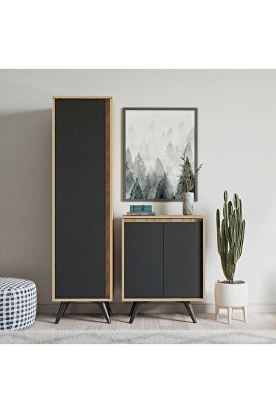 FUHO Şimal Vestiyer Antrasit Kapak