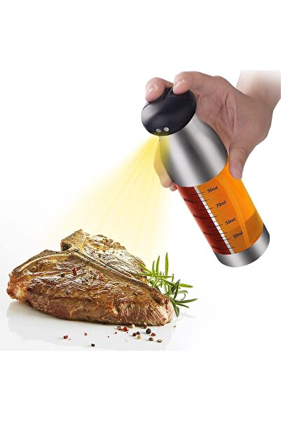 Busstier Çift Bölmeli Püskürtmeli Sprey Yağlık ve Sirkelik, Paslanmaz Çelik, ...