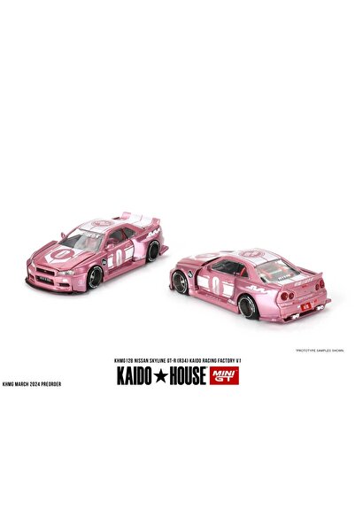mini gt Kaido House Nissan Skyline GT-R (R34) KAIDO RACING FACTORY V1 128