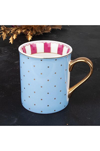 Kosova PUANTİYELİ RENKLİ KUPA