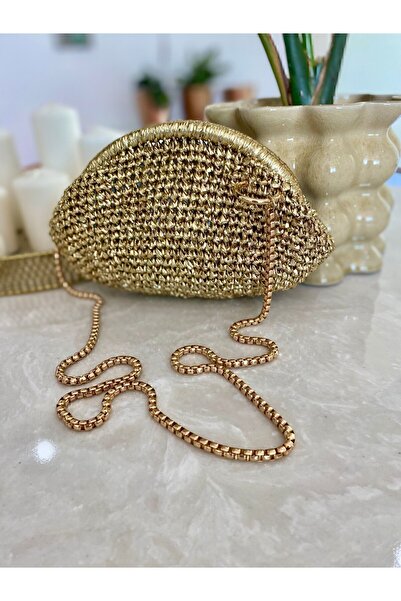 Fazeka Hasır Çanta,mat Metalik Ipten Çanta,çapraz Çanta,kağıt Ipten Çanta,pla...